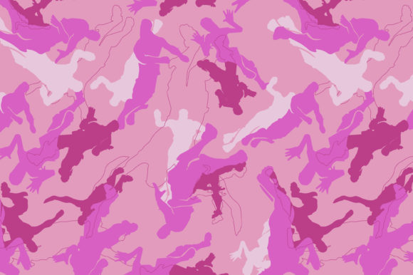 Camouflage Seamless Vector Patterns