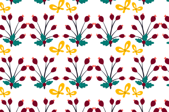 Christmas Flower Patterns
