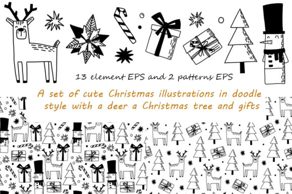 Christmas Pictures and Patterns: A Complete Visual Set