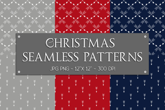 Creative Ways to Use Christmas Seamless Patterns with Arrows in Your Holiday Projects