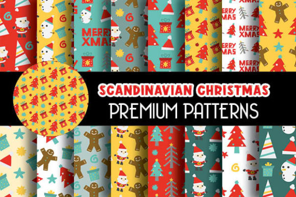 How Scandinavian Christmas Digital Patterns Preserve Nordic Heritage in Modern Design