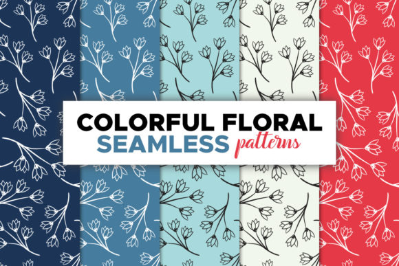 How Seamless Colorful Floral Patterns Bundle Transforms Creative Projects Across Industries