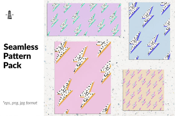 Lightning Bolts Seamless Patterns That Energize Modern Design Projects