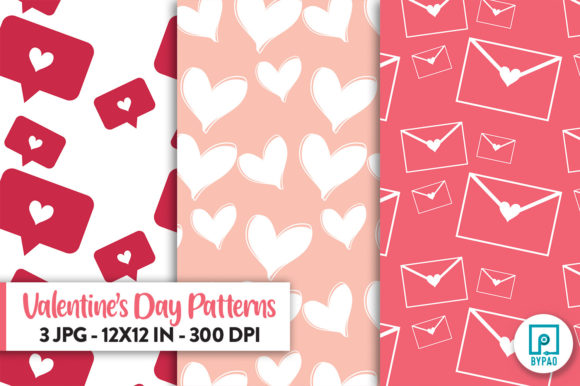 Modern Valentine's Day Design Assets