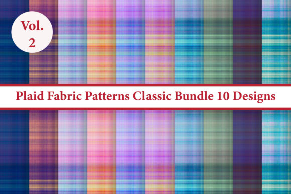 Plaid Fabric Patterns Classic Vol.2: A Designer’s Treasure