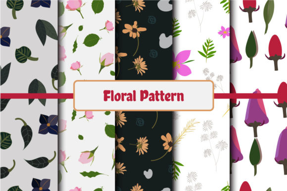 Seamless Floral Patterns for Digital Design