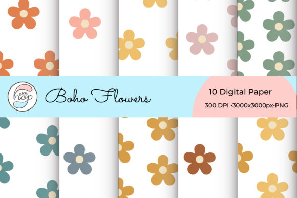 The Art and Utility of Flowers Background Patterns Set in Modern Design