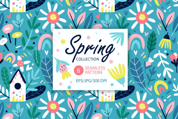 The Creative Power of Spring Floral Seamless Patterns