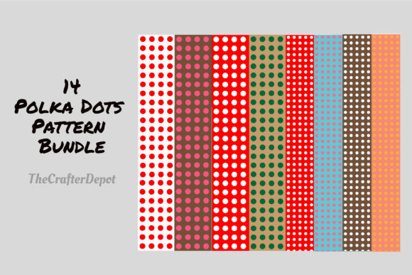 The Practical Value of a Polka Dots Seamless Patterns Bundle