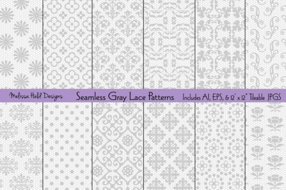 The Quiet Power of Seamless Gray Lace Patterns in Modern Visual Design