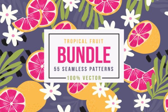 The Vibrant World of Tropical Fruit Seamless Patterns: A Feast for Creativity