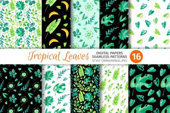 Why Tropical Seamless Patterns and Palm Leaves Are Redefining Modern Design